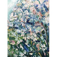 Spring Blossom – Original Oil Painting of a Blooming Spring Landscape by Marina Stognieva Spring Blossom – Original Oil Painting of a Blooming Spring Landscape by Marina Stognieva